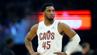 Donovan Mitchell missing from open part of Cavs shootaround. He's questionable with injury