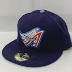 CA-美國職棒【安那罕天使】MLB 1997~01年 通用球員帽-7 1/2 (深藍 NEW ERA 洛杉磯天使)