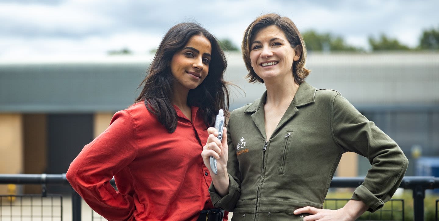 Jodie Whittaker and Mandip Gill make Doctor Who return