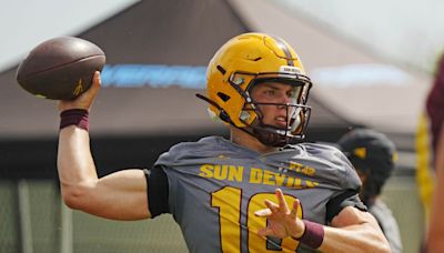 Sam Leavitt, Jeff Sims battle for Arizona State QB spot in Camp Tontozona scrimmage