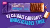 Cadbury launches three new chocolate bars at 91 calories each