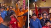 Anant Ambani, Radhika Merchant welcome ‘Antilia cha Raja’ for Ganesh Chaturthi. Watch