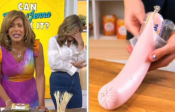 Jenna Bush Hager reacts to gross kitchen hack video on 'Today With Hoda & Jenna': "Ew, y'all this is not appropriate for morning television"