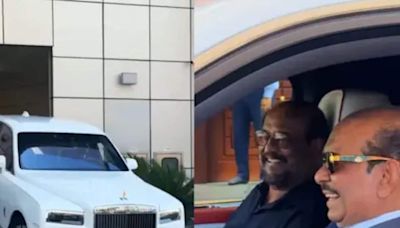 Watch: Rajinikanth Rides Rolls Royce With Lulu Group Chairman Yusuff Ali In Dubai - News18