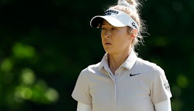 Nelly Korda makes 10 on third hole, turns in 10-over 45 at U.S. Women's Open