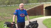 Local man sets off to bike across the U.S.