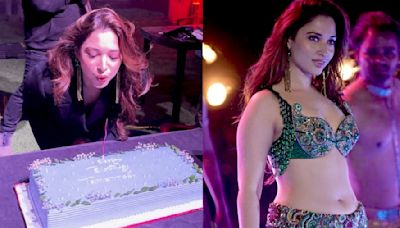 Tamannaah Bhatia Shares Glimpse Of Her Surprise Birthday Celebration On Stree 2 Sets, Calls Aaj Ki Raat 'Special'