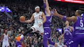 Kevin Durant's 38 points, Devin Booker's 15 assists drive Phoenix to edge Utah