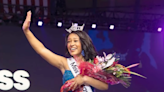 Stunning moment Miss Kansas contestant calls out her ‘abuser’ from stage at pageant