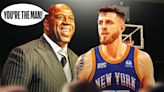 Magic Johnson hails real 'hero' in Knicks' epic comeback win vs. 76ers