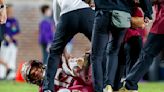 Florida State QB Jordan Travis carted off after injury to left leg against North Alabama