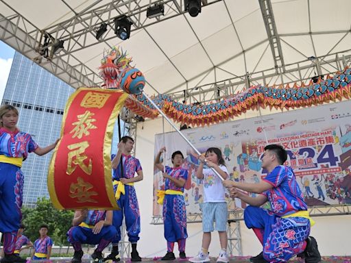 中環海濱辦非遺互動市集 今明兩日免費體驗傳統工藝