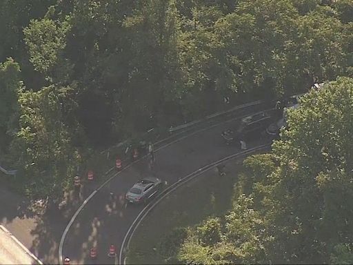 Car pulled from muddy water after crash in Cheverly