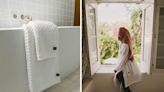 Slowtide is giving away free luxury bathrobes with every bath towel bundle, so you can turn your bathroom into a full-on spa