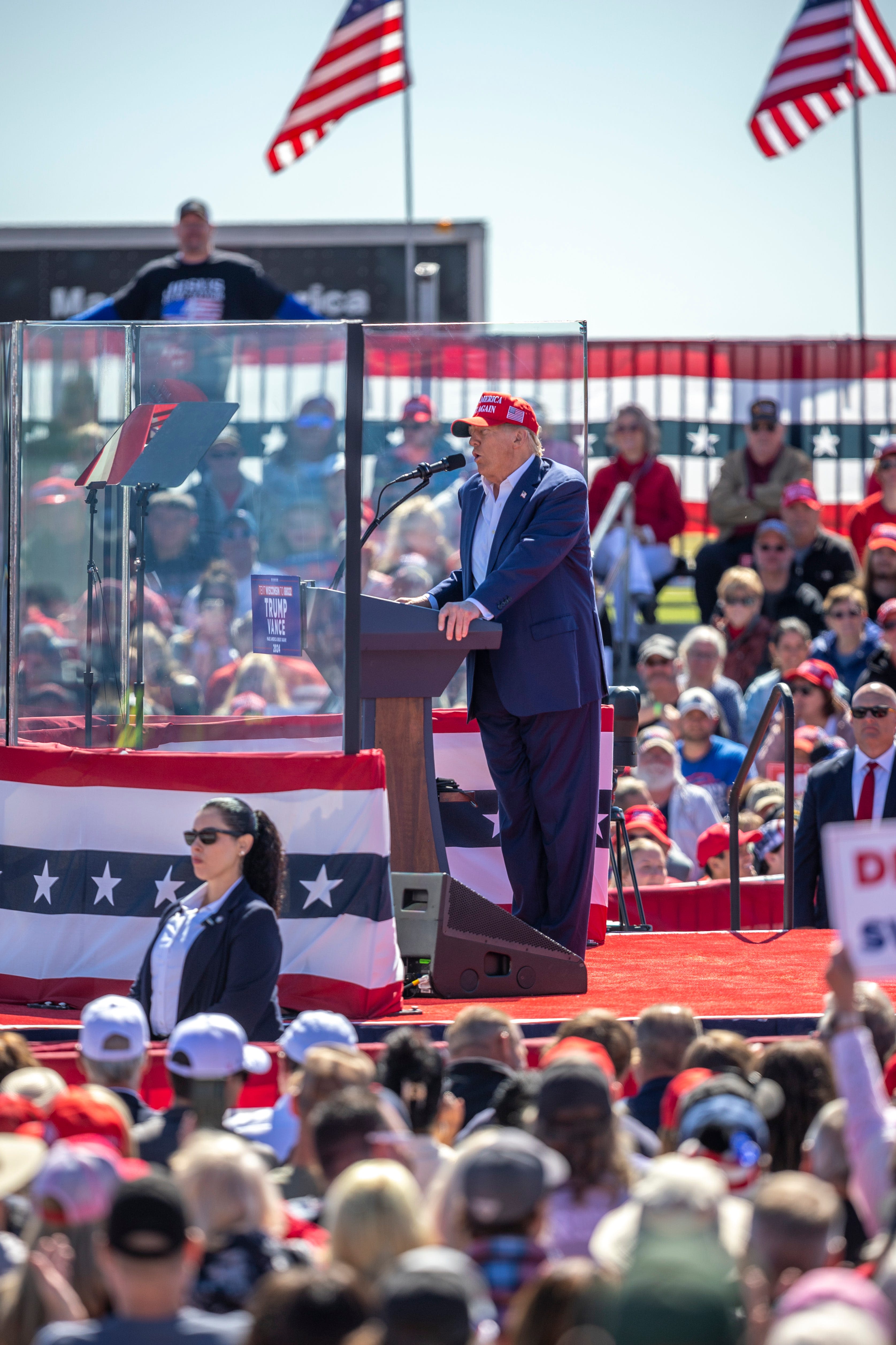 Hannibal Lecter, Al Capone and a list of promises. Takeaways from Trump's Mosinee rally