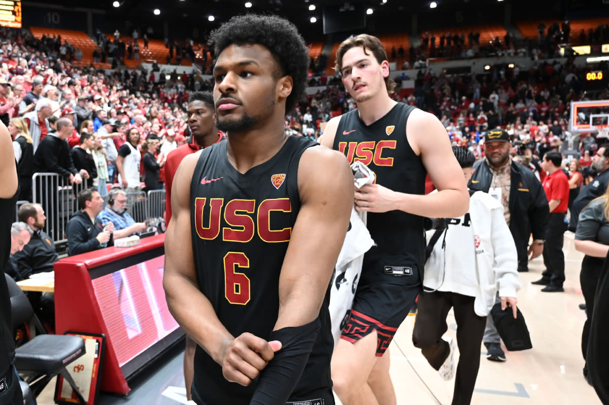 Bronny James’ Live NBA Draft Reaction Has Fans In Tears