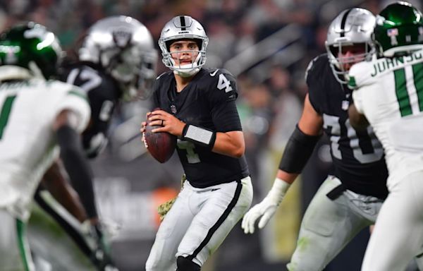 Las Vegas Raiders QB Aidan O'Connell named the projected starter by insider