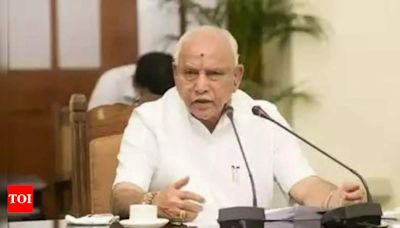 BS Yediyurappa and 3 others face chargesheet in Pocso case | Bengaluru News - Times of India