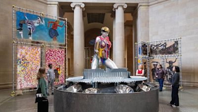 Alvaro Barrington – Grace: Inventive art overpowered by Tate Britain’s architectural pomposity