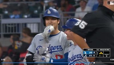 MLB／滿壘敲內野滾地球上壘 大谷翔平開啟道奇6分猛攻！