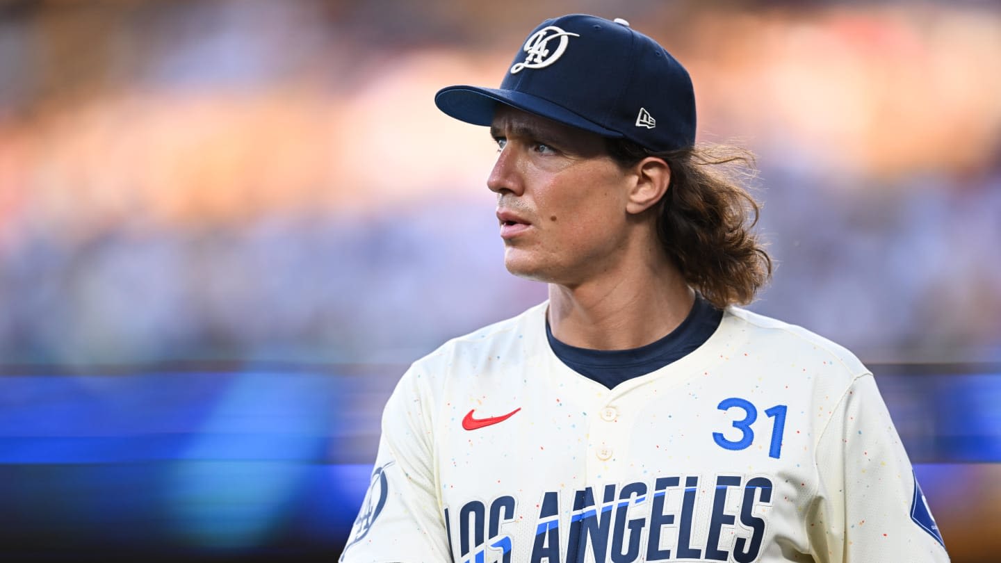 Dodgers' Tyler Glasnow Hilariously Shuts Down NFL Star's Claim He Could Play In MLB