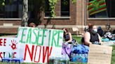 Pro-Palestinian students 'occupy' lawn at UD during three-day protest