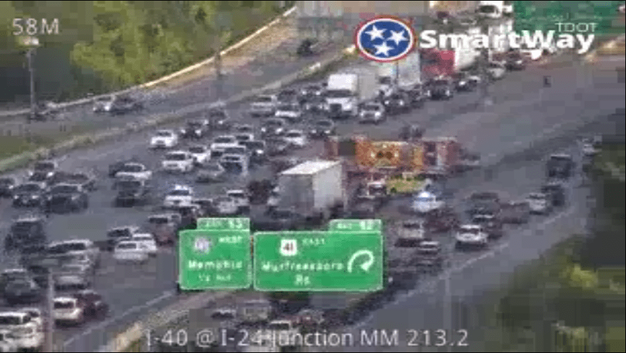 Texas man identified as motorcyclist killed in crash on I-24E in South Nashville