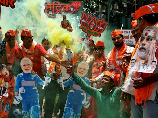 Primer ministro indio Modi negocia con sus aliados tras ajustados resultados en elecciones