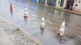 Utilização de cones para marcação de vagas de estacionamento é problema no Vitorino Braga
