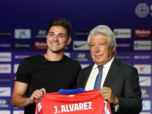 Alvarez relishes new challenge at Atletico after leaving Manchester City