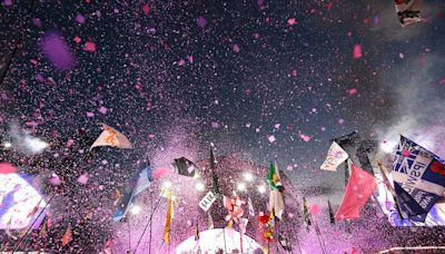 Coldplay thrill Glastonbury with record-breaking set as fans go wild