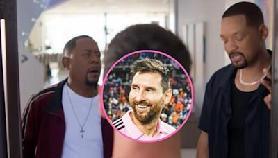 [Video] Messi pasó de futbolista a actor en tráiler de icónica película con Will Smith