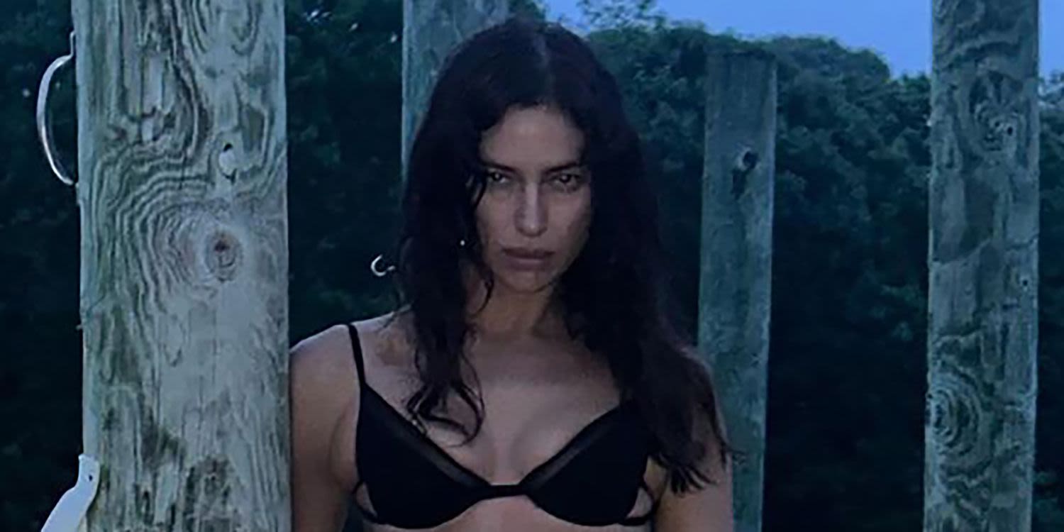 Irina Shayk Wore a Tiny Black Bikini for a "Weekend Away" With Her Daughter