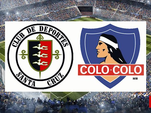 Deportes Santa Cruz vs Colo Colo: estadísticas previas y datos en directo | Copa Chile Easy 2024