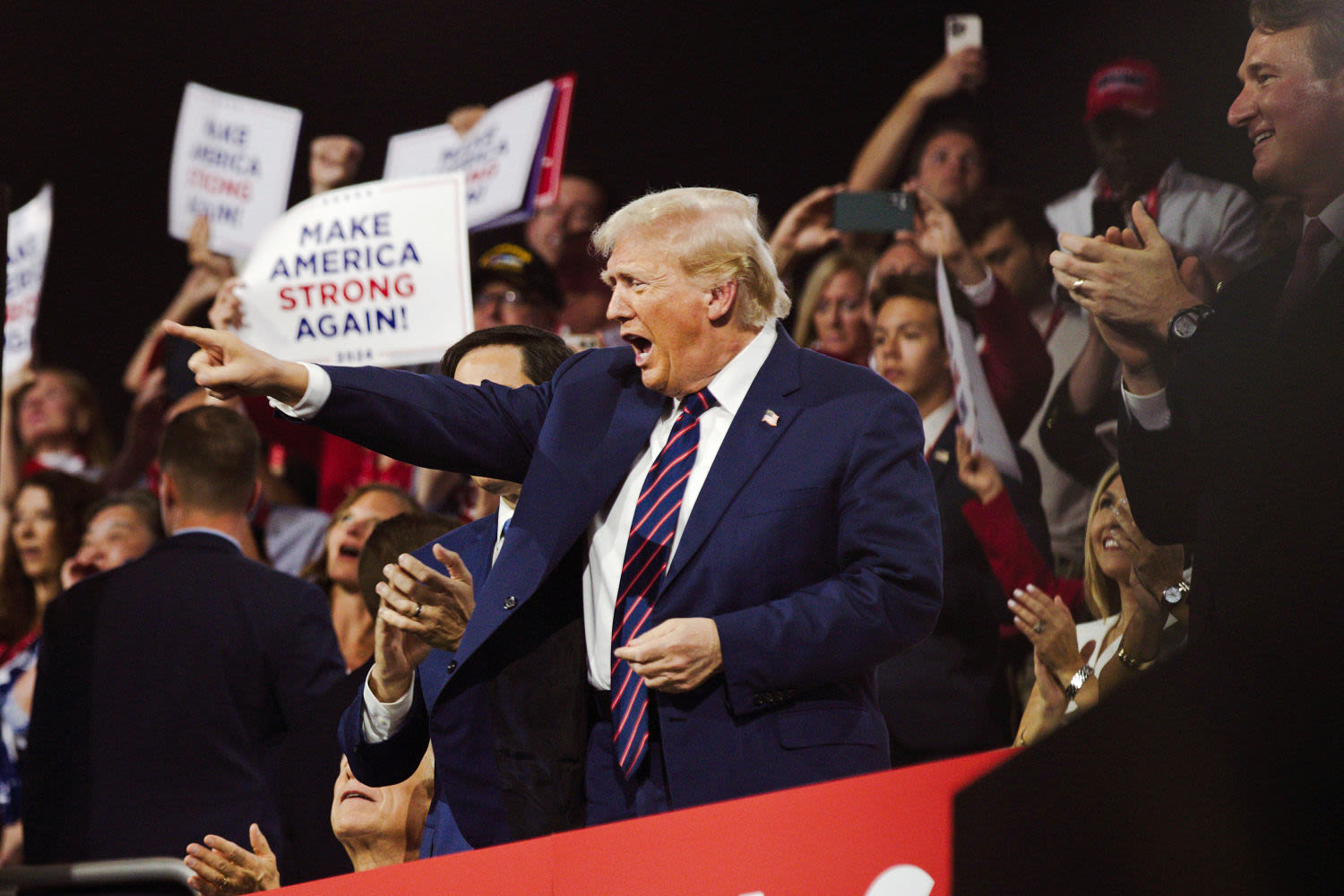 At the GOP convention, Trump's call to be 'united' means coming together to beat Biden