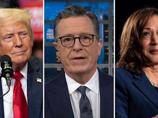 Stephen Colbert Explains Why Donald Trump Is Scared of Kamala Harris in 'Late Show' Monologue (VIDEO)