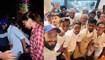 Mom-to-be Deepika Padukone and Ranveer Singh's PIC with restaurant staff, post their dinner goes viral, netizens react - Times of India