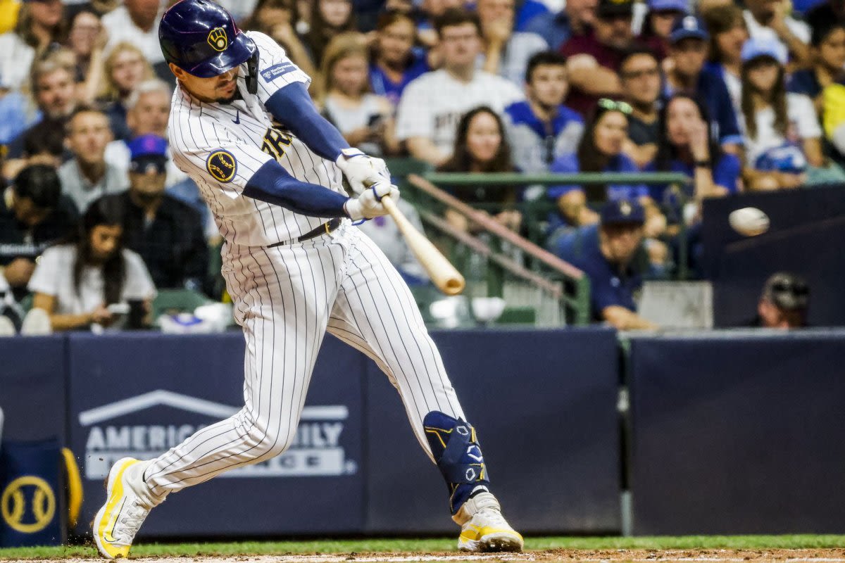 Watch: Brewers' Willy Adames calls game-winning homer vs. Royals