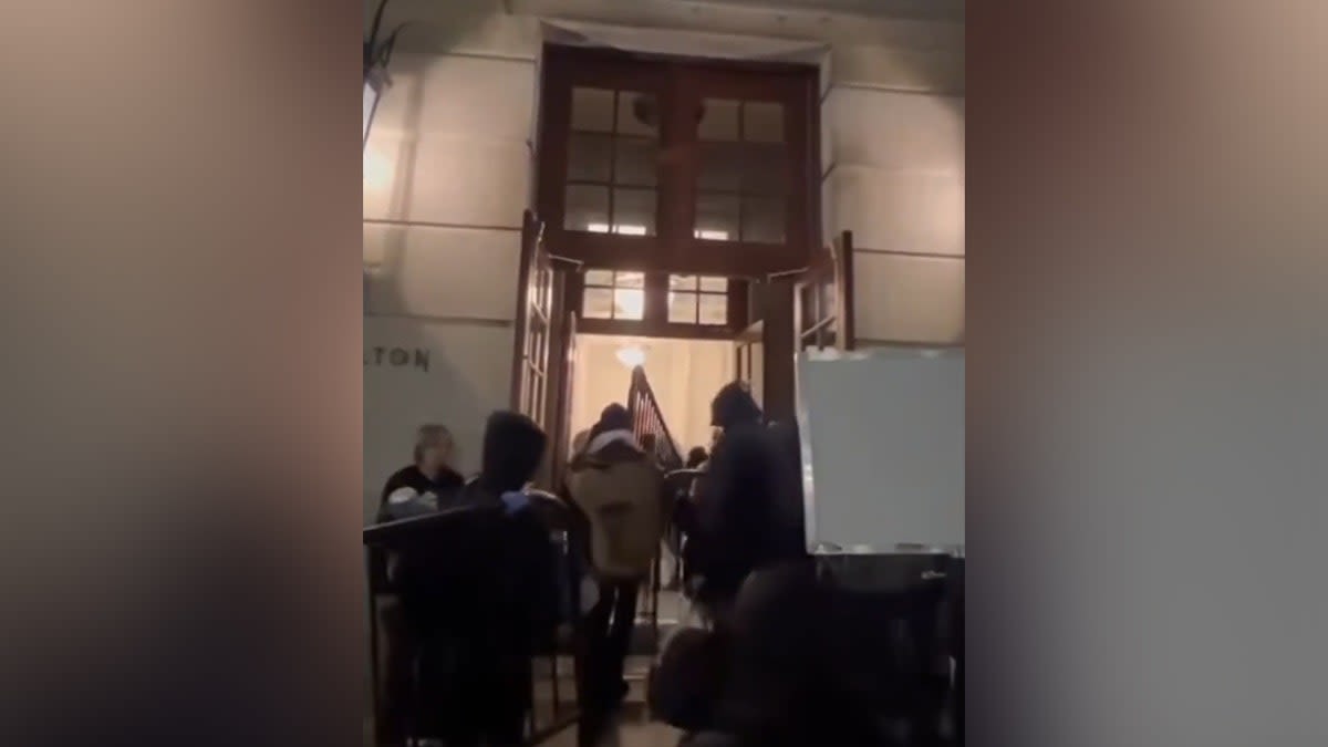 NYPD release video showing professional 'protest consultant' at Columbia University