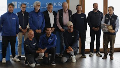 El Bribon, con Juan Carlos I a bordo, gana el Trofeo Turismo de Galicia