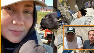 Así fue el ataque de perros que tiene a la colombiana María Paula Peña en un hospital en Estados Unidos: padres piden ayuda económica para viajar