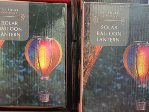 Shoppers race to store selling replica of Home Bargains' sell-out solar lanterns
