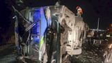 4 people killed and over 30 injured after a bus and a cargo train collide in Peru