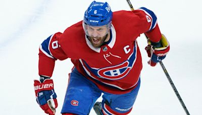 Shea Weber, the latest Montreal Canadiens captain heading to the Hall of Fame