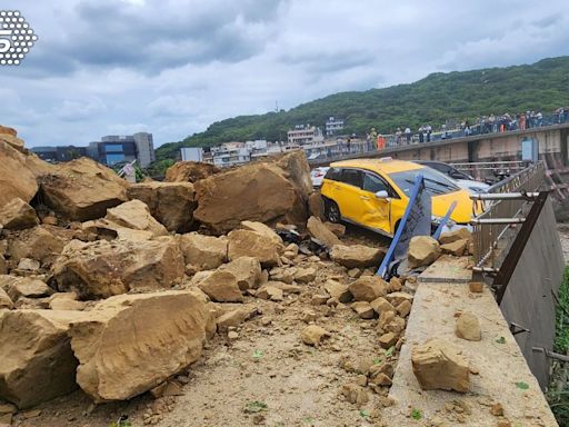 地震釀基隆山崩？專家分析「大雨、風化」成關鍵 空拍畫面曝