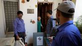 AP PHOTOS: For the first time India's elderly and disabled are able to vote from home