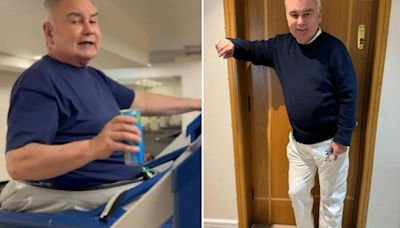 Eamonn Holmes issues heartbreaking health update as he sweats in the gym