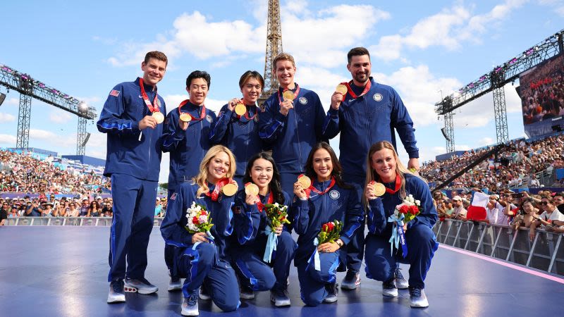 ‘What a special moment’: US figure skating team finally receives Beijing 2022 gold medals in ceremony under the Eiffel Tower | CNN