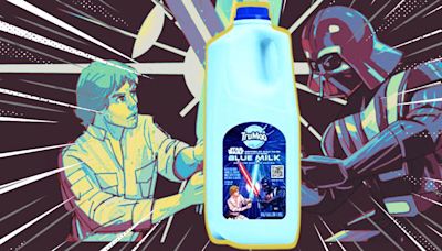 Star Wars' Iconic Blue Milk Is Coming to Grocery Stores