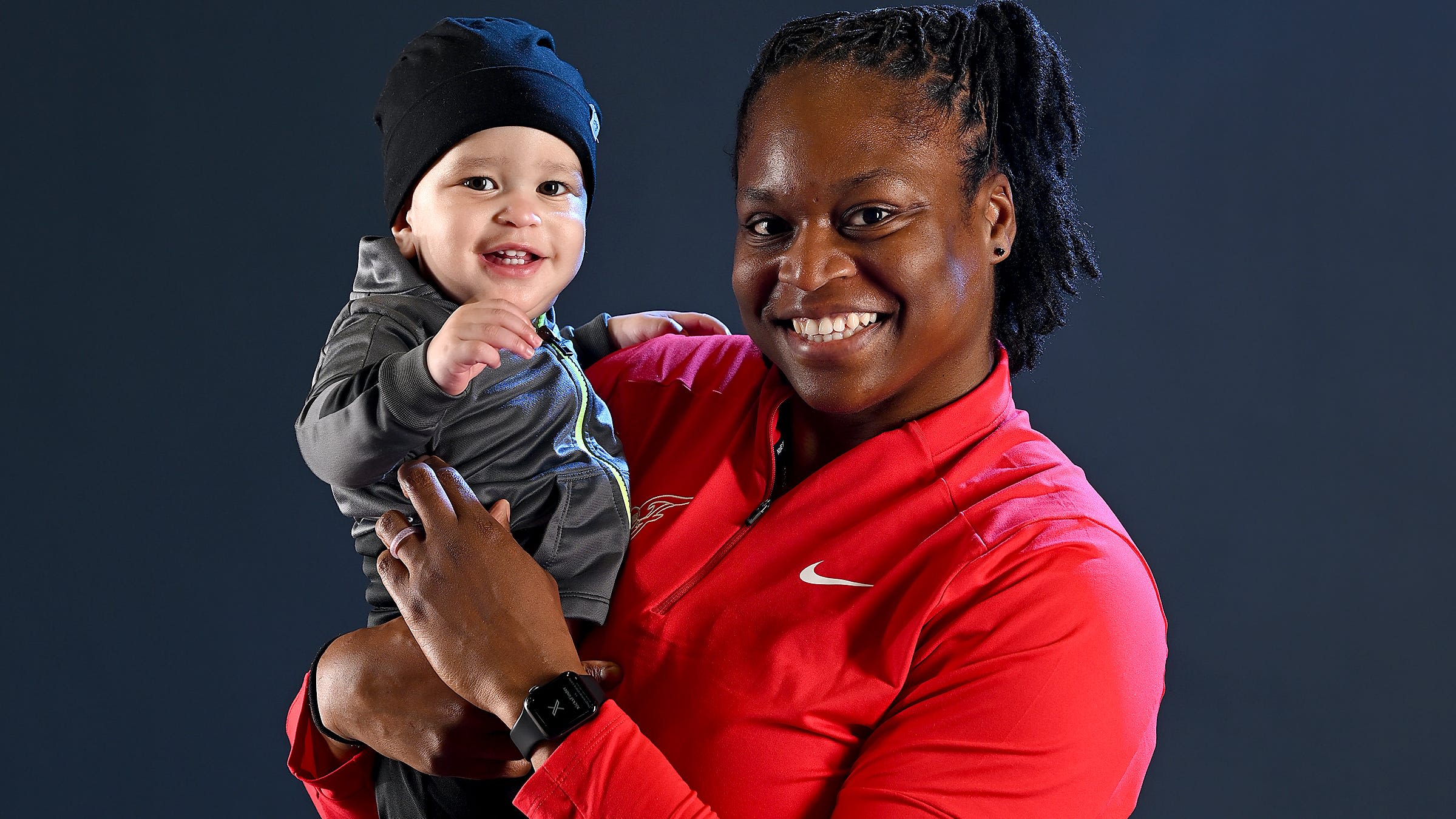 'It takes a village.' Fever assistant Karima Christmas-Kelly navigates first season with baby